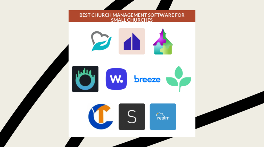 Best Best Church Management Software For Small Churches logos 09229